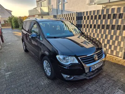 Gebraucht VW Touran United 140 PS (102 kW) 2008 Schwarz Van / Kleinbus