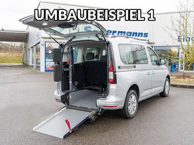 Neu VW Caddy Maxi Life 122 PS (89 kW) 2025 Starlight blue Van / Kleinbus