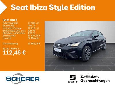 Usata Seat Ibiza Style 116 CV (85 kW) 2024 Nero Berlina