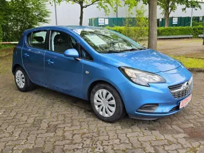 Gebraucht Opel Corsa Edition 90 PS (66 kW) 2016 Blau Limousine