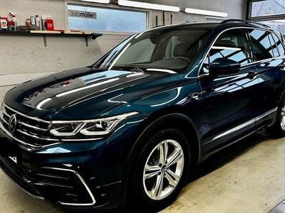 Blau Gebraucht 2021 VW Tiguan R-line SUV | 29.499 € (Guter Preis)