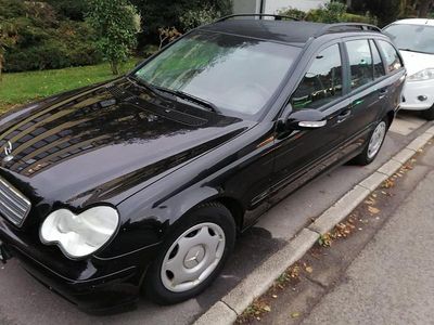 Gebraucht Mercedes C180 2003 Schwarz Kombi