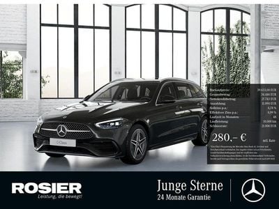 Usata Mercedes C200 AMG 204 CV (150 kW) 2024 Grigio Station wagon