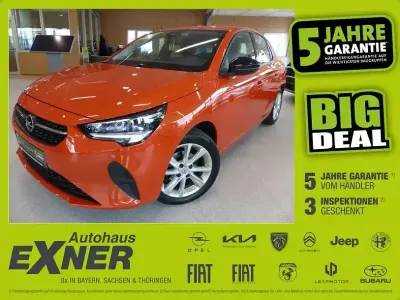 Gebraucht Opel Corsa Elegance 101 PS (74 kW) 2023 Power orange/spiegel schwarz lackie Kleinwagen
