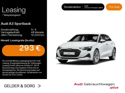 Gebraucht Audi A3 Ambiente 150 PS (110 kW) 2025 Gletscherweiß metallic Limousine