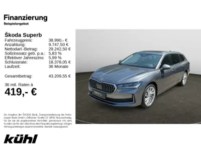 Gebraucht Skoda Superb LAURIN & KLEMENT 193 PS (141 kW) 2024 Graphitegrau metallic Kombi