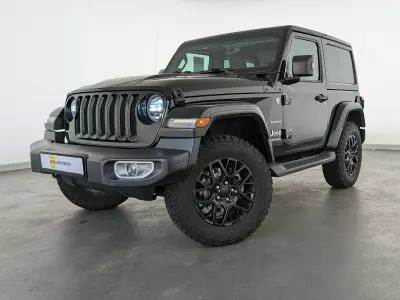 Gebraucht Jeep Wrangler Sahara 200 PS (147 kW) 2019 Black clear coat SUV