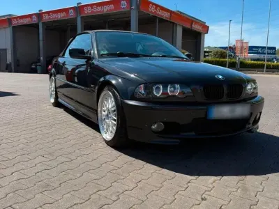 Gebraucht BMW 325 Cabriolet M Sport 192 PS (141 kW) 2002 Schwarz Cabrio