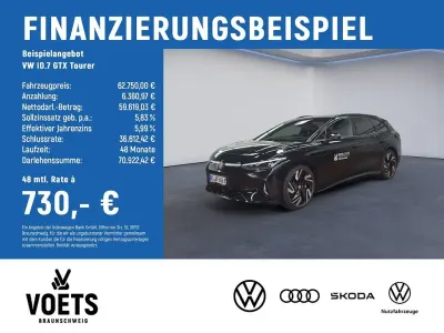 Gebraucht VW ID.7 GTX 250 kW (340 PS) 2026 Schwarz Kombi