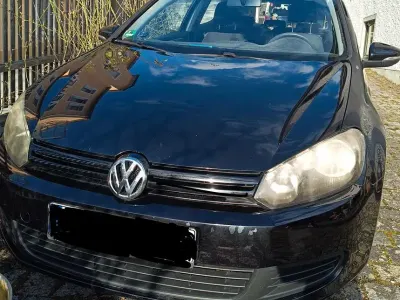 Brugt VW Golf VI Comfortline 80 HK (58 kW) 2009 Sort Hatchback