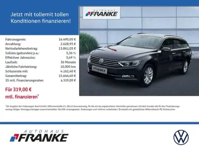 Gebraucht VW Passat Comfortline 150 PS (110 kW) 2019 Silber Kombi