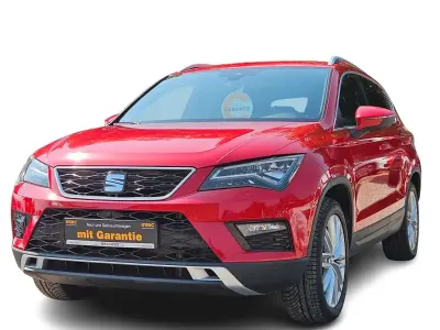 Brugt Seat Ateca 4Drive 190 HK (139 kW) 2017 Rød SUV
