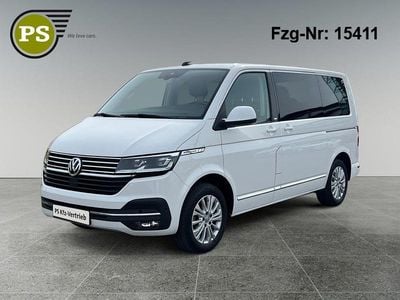 Second-hand VW Multivan Generation Six 150 CP (110 kW) 2021 Alb Monovolum
