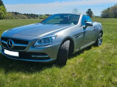 Brugt Mercedes SLK200 184 HK (135 kW) 2012 Grå Cabriolet