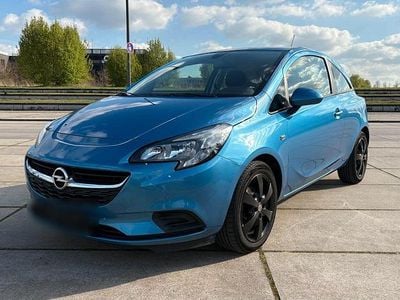 Begagnad Opel Corsa Innovation 90 HK (66 kW) 2017 Blå Halvkombi