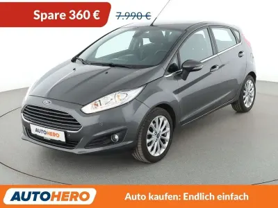 Gebraucht Ford Fiesta Titanium 101 PS (74 kW) 2017 Grau Kleinwagen