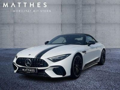 Second-hand Mercedes SL63 AMG AMG 585 CP (430 kW) 2023 Manufaktur lack manufaktur opali (metallic) Cabrio