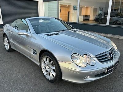 Usata Mercedes SL350 245 CV (180 kW) 2003 Argento Cabrio