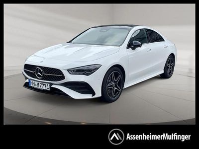 Gebraucht Mercedes CLA200 Night 163 PS (119 kW) 2024 Unilack polarweiß Coupé