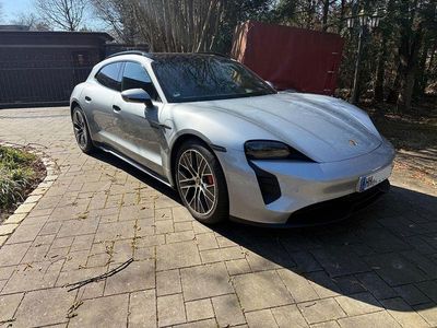 Gebraucht Porsche Taycan GTS Sport Turismo 380 kW (517 PS) 2022 Silber Limousine