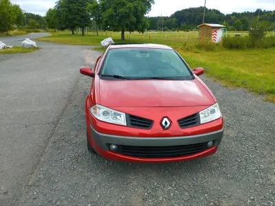 Gebraucht Renault Mégane Cabriolet 82 PS (60 kW) 2006 Rot Cabrio