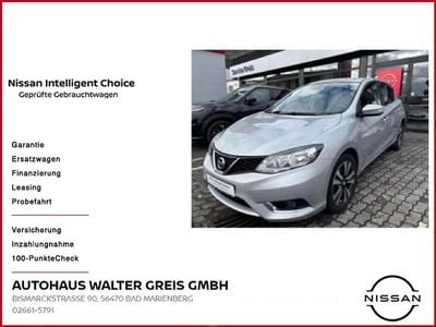 Gebraucht Nissan Pulsar N-Connecta 116 PS (85 kW) 2017 Kl0 silber metallic (metallic) Kleinwagen