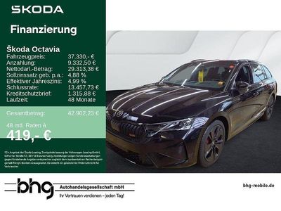 Schwarz Gebraucht 2025 Skoda Octavia RS Kombi | 37.330 € (Fairer Preis)