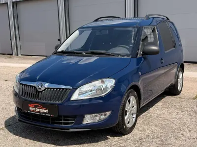 Gebraucht Skoda Roomster 86 PS (63 kW) 2014 Blau Van / Kleinbus