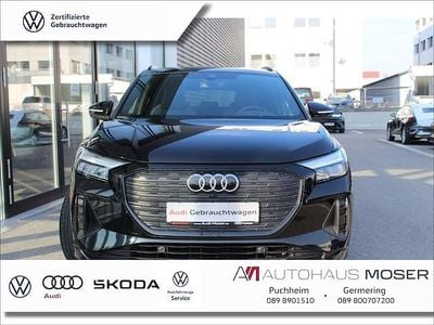 Gebraucht Audi Q4 e-tron S-Line 150 kW (204 PS) 2022 Schwarz SUV