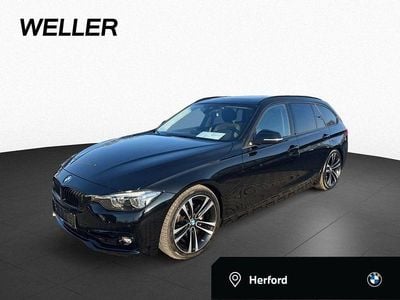 Schwarz (schwarz) Gebraucht 2019 BMW 320 Sport Line Kombi | 19.370 € (Guter Preis)