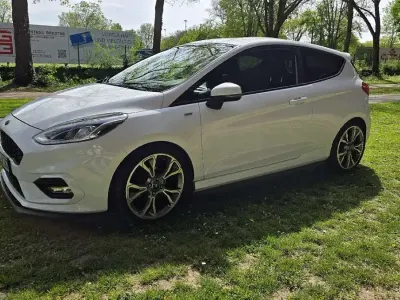 Brugt Ford Fiesta ST-Line 125 HK (91 kW) 2018 Hvid Hatchback
