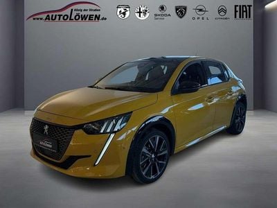 Gebraucht Peugeot e-208 GTi 100 kW (136 PS) 2023 Lack gelb faro/typ aussenverkl Kleinwagen
