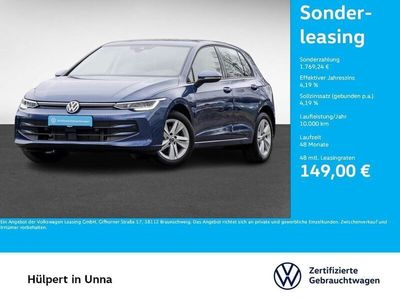 Anemonenblau metallic Gebraucht 2024 VW Golf VIII Life Limousine | 22.894 € (Guter Preis)
