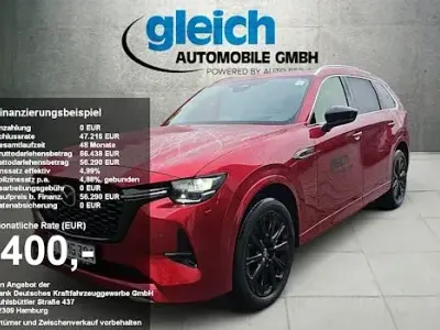 Second-hand Mazda CX-80 Homura-Line 254 CP (186 kW) 2025 Roșu SUV