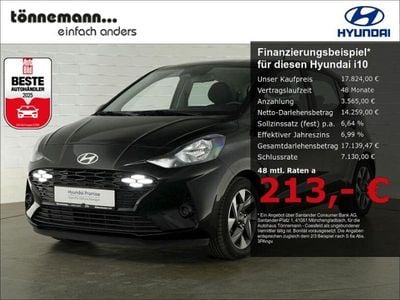 Phantom black Gebraucht 2025 Hyundai i10 Trend Kleinwagen | 17.824 € (Fairer Preis)