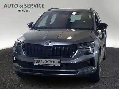 Gebraucht Skoda Karoq SportLine 190 PS (139 kW) 2023 Grau SUV