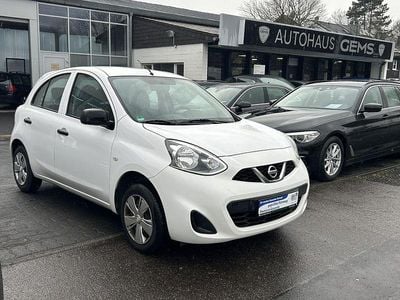 Gebraucht Nissan Micra Visia 80 PS (58 kW) 2014 Weiß Kleinwagen