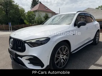 Gebraucht Mercedes GLC63 AMG AMG 476 PS (350 kW) 2023 885manufaktur opalithweiß brig SUV