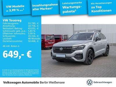 Gebraucht VW Touareg R-line 286 PS (210 kW) 2022 Antimonsilber metallic SUV