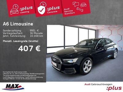 gebraucht Audi A6 Limousine 40 TDI DESIGN QUATT MATRIX+LEDER+VC