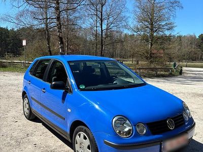 Gebraucht VW Polo 64 PS (47 kW) 2003 Blau Kleinwagen