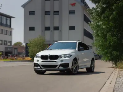 Gebraucht BMW X6 M50 Sport Line 381 PS (280 kW) 2016 Weiß SUV