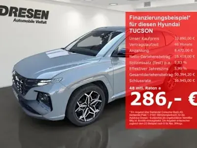 Gebraucht Hyundai Tucson N Line 230 PS (169 kW) 2024 Grau SUV