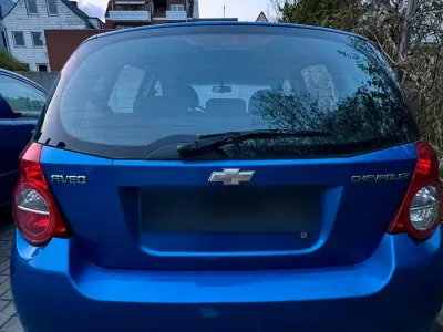 Gebraucht Chevrolet Aveo 2009 Blau Kleinwagen