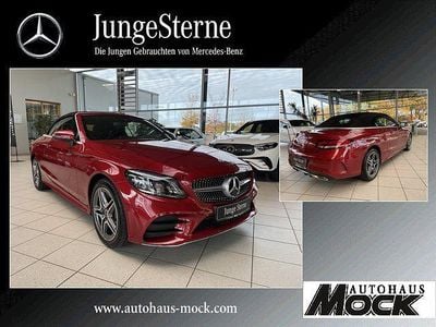 Rot Gebraucht 2023 Mercedes C400 AMG Cabrio | 51.890 € (Teuer)