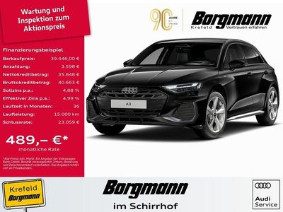Gebraucht Audi A3 S-Line 204 PS (150 kW) 2025 Schwarz Limousine