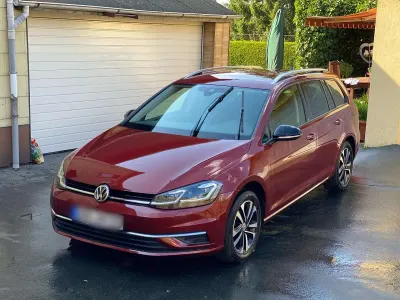 Gebraucht VW Golf VII IQ Drive 116 PS (85 kW) 2019 Rot Kombi
