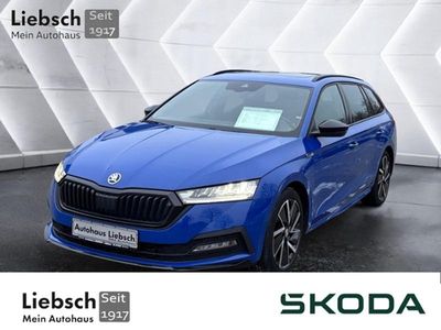 Gebraucht Skoda Octavia SportLine 150 PS (110 kW) 2022 Blau Kombi