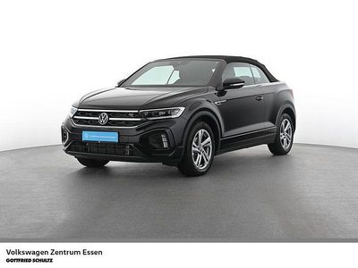 Gebraucht VW T-Roc Cabriolet R-line 150 PS (110 kW) 2025 Schwarz Cabrio