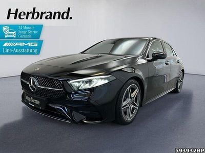 Gebraucht Mercedes A200 AMG 163 PS (119 kW) 2024 Schwarz Limousine
